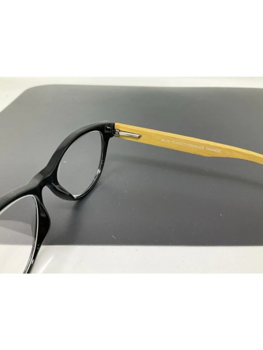Blue Planet ECO Lucia +1.75 Reading Glasses Tort Wooden Temples Flex Used
